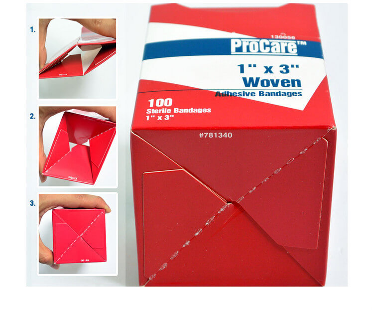 automatic lock bottom box