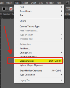 font s